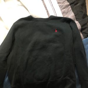 Polo Ralph Lauren Crewneck Sweatshirt Black